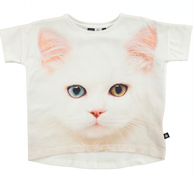 Molo, Raeesa white kitten topp 