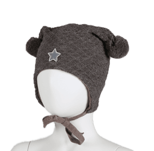 Hovedbilde Kivat, brunmelert knytelue i ...