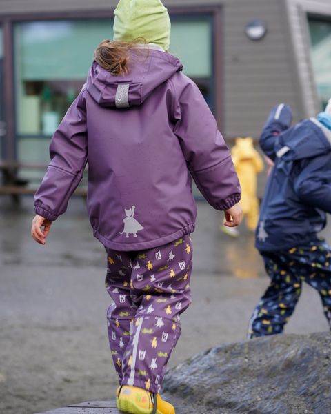 Kattnakken , Plask regnsett viola