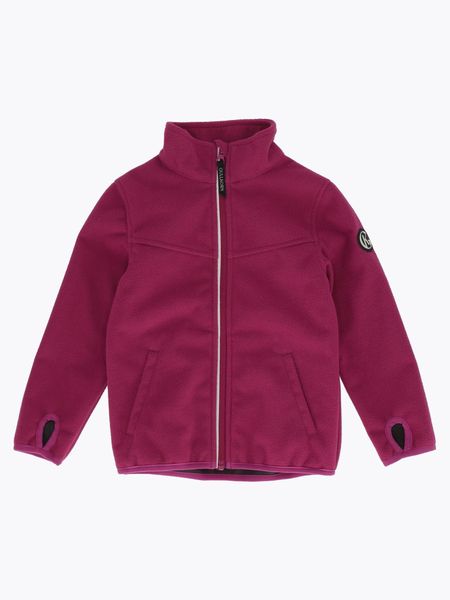 Gullkorn design,  Clover vindfleecejakke dyp rosa