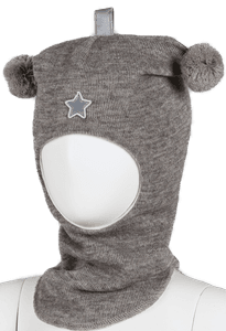 Hovedbilde Kivat, beigemelert hettelue i ...